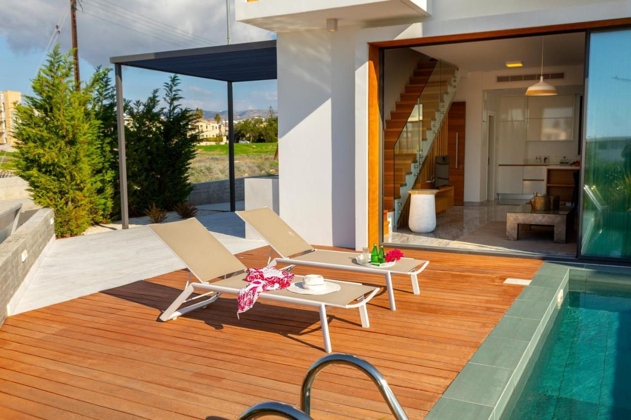 Villa Laurus 6, Walking Distance To The Beach Paphos Esterno foto